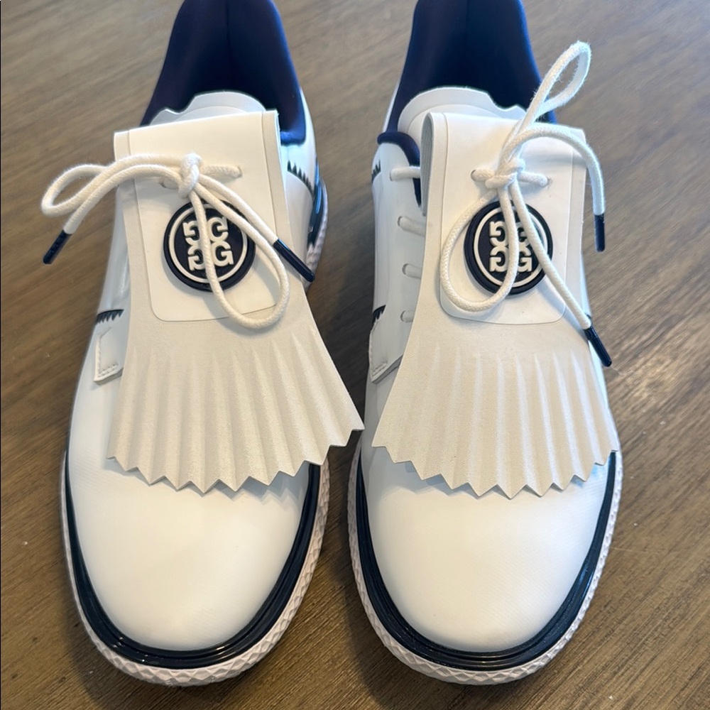 G/FORE Gallivan2r Side Stripe Kiltie Golf Shoe 10.5